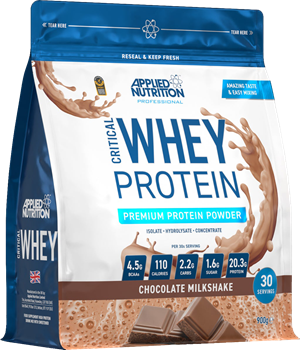 Applied Nutrition Critical Whey Chocolate Milkshake (900 g)