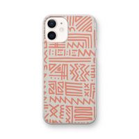 Marrakech Pink: iPhone 12 Transparant Hoesje