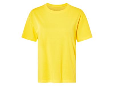 esmara Lidl dames T-shirt (Geel, L (44/46))