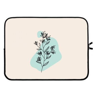 Violets are blue: Laptop sleeve 15 inch