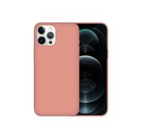 iPhone 12 Mini hoesje - Backcover - TPU - Zalmroze