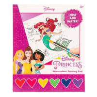 Sambro Disney prinses kleuren met water kleurblok, 27dlg.