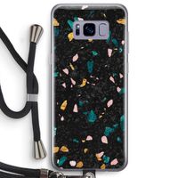 Terrazzo N°10: Samsung Galaxy S8 Plus Transparant Hoesje met koord