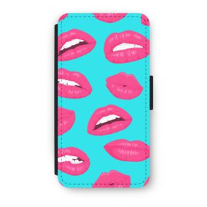 Bite my lip: iPhone XS Flip Hoesje