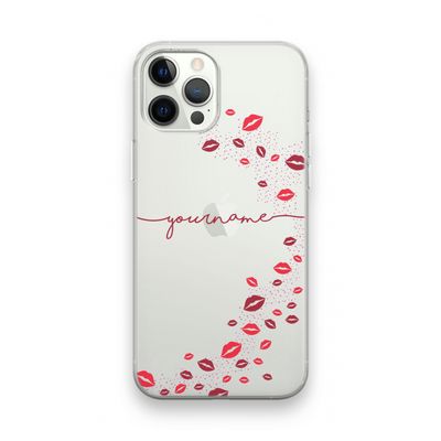 Kusjes: iPhone 12 Pro Transparant Hoesje
