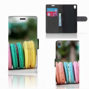 Sony Xperia Z3 Book Cover Macarons