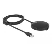 Delock 20672 USB-microfoon Hand Zendmethode:USB, Kabelgebonden USB USB, Kabelgebonden Zwart