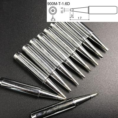 10 PC's 900M - T - 1.6 D midden D Type loodvrij elektrische soldeerbout Tips lassen