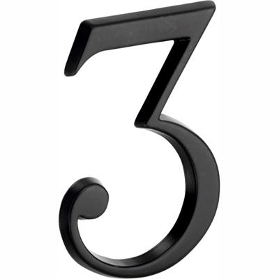 Huisnummer Roman 120mm-3 MMZ