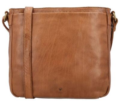 Vilenca Leren Schoudertas Luna Cognac