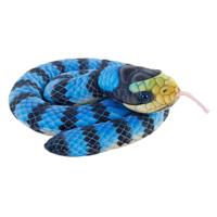 Wild Republic zeeslang - pluche - blauw - 91 cm - reptiel - slangen