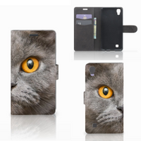 Telefoonhoesje met Pasjes LG X Power Britse Korthaar - thumbnail