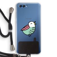 Birdy: Honor 10 Transparant Hoesje met koord