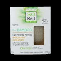 Bamboo konjac sponge 1 Stuks