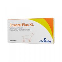 Strantel Plus XL ontwormingstablet voor grote hond 20 tabletten - thumbnail