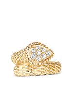 Boucheron bague en or 18ct pavée de diamants - thumbnail