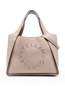 Stella McCartney sac cabas à logo Stella - Tons neutres