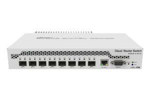 Mikrotik CRS309-1G-8S+ Managed Gigabit Ethernet (10/100/1000) Wit Power over Ethernet (PoE)