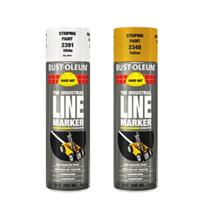 Rust-Oleum lijnmarkering - Hard Hat - wit - mat - 0.5l - spuitbus