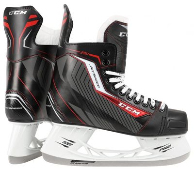 CCM ijshockeyschaatsen Jetspeed 250 unisex zwart