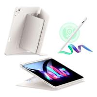 iPad Air 13" (M2) 2024 Bundle Flip Magnetic Case with Geo Digital Pencil - Starlight