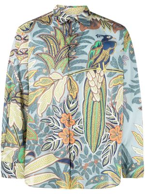 ETRO chemise à imprimé botanique - Bleu