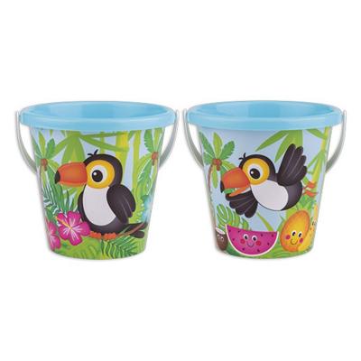 Basic Emmer met toekan-print 17 cm