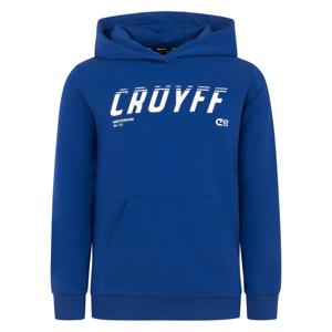 Cruyff League Hoodie Kids Blauw Wit