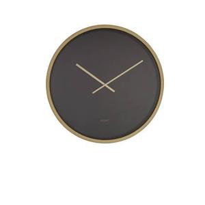 Zuiver Time Bandit Klok| Wandklok Rond 60 cm Zwart|Goud