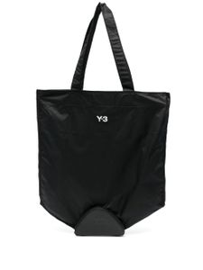 Y-3 sac Pckbl à logo imprimé - Noir