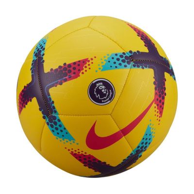 Nike Voetbal Pitch Premier League Hi-Vis - Geel/Paars/Rood Nike Voetbal Pitch Premier League Hi-Vis - Geel/Paars/Rood