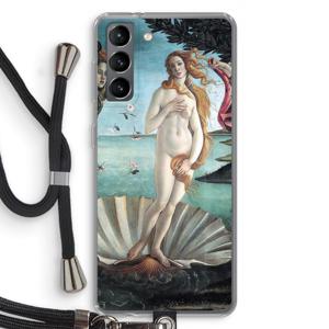 Birth Of Venus: Samsung Galaxy S21 Transparant Hoesje met koord