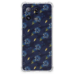 Doorzichtige Silicone Hoesje voor Xiaomi 13 Pro Voetbal