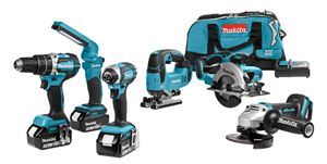 Makita DLX6064T Comboset 18v Li-ion met 3x 5.0Ah accu&apos;s