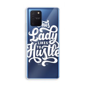 Hustle Lady: Samsung Galaxy Note 10 Lite Transparant Hoesje