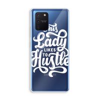 Hustle Lady: Samsung Galaxy Note 10 Lite Transparant Hoesje