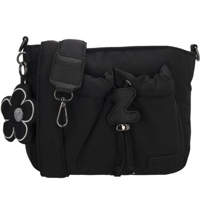 Zebra Trends Schoudertas Puffy Juna Zwart