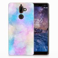 Smartphone hoesje Nokia 7 Plus Watercolor Light