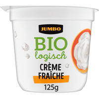 Jumbo Biologisch Creme Fraiche 125 g