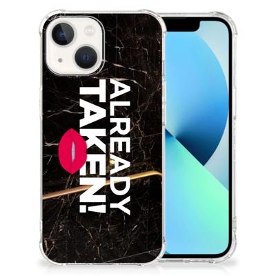 iPhone 13 Telefoonhoesje met tekst Already Taken Black iPhone 13 Telefoonhoesje met tekst Already Taken Black