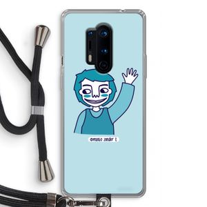 Zwaai: OnePlus 8 Pro Transparant Hoesje met koord