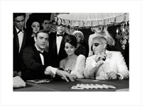 Kunstdruk James Bond Thunderball Casino 80x60cm