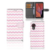 Samsung Galaxy Xcover 5 | Telefoon Hoesje | Waves Roze