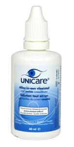 Unicare Alles-in-een vloeistof zachte lenzen (60 ml)