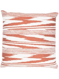 Missoni Home coussin à motif abstrait - Orange