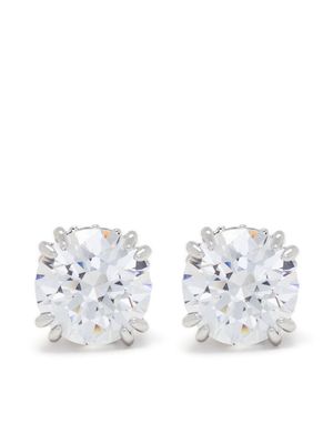 Swarovski puces d'oreilles Stilla - Blanc