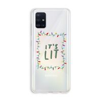 It's Lit: Galaxy A51 4G Transparant Hoesje