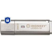 Kingston Technology Kingston IronKey Locker+ 50 256GB USB flash drive USB Type-A 3.2 Gen 1 (3.1 Gen Kingston Technology Kingston IronKey Locker+ 50 256GB USB flash drive USB Type-A 3.2 Gen 1 (3.1 Gen