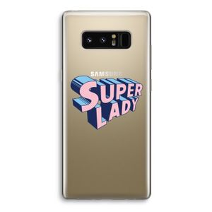 Superlady: Samsung Galaxy Note 8 Transparant Hoesje