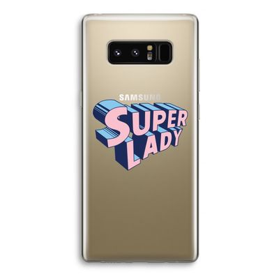 Superlady: Samsung Galaxy Note 8 Transparant Hoesje